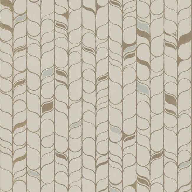 Perfect Petals Beige & Gold Wallpaper - York Wallcoverings - OS4206 - York Wallcoverings Wallpaper
