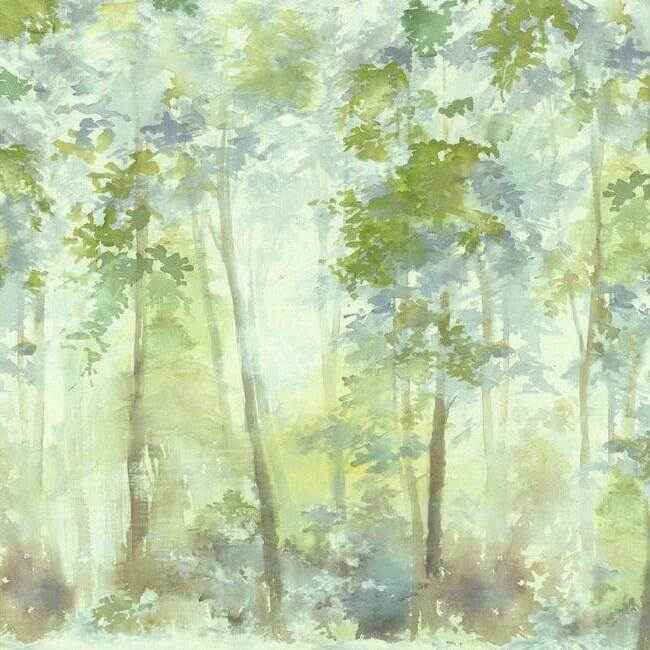 Eden Wall Mural Bluegreenbrown - York Wallcoverings - MCO2196
