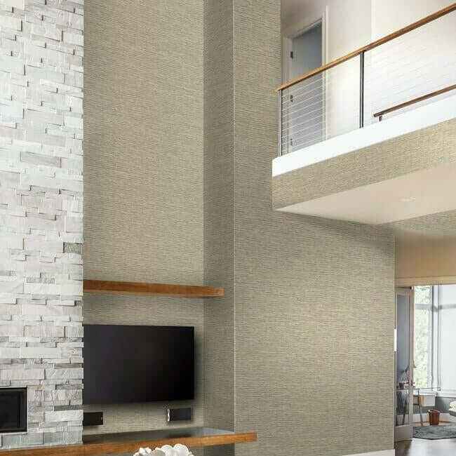 Stratus Textile Wallcovering Tawny - York Wallcoverings - HW3642R - York Wallcoverings Wallpaper