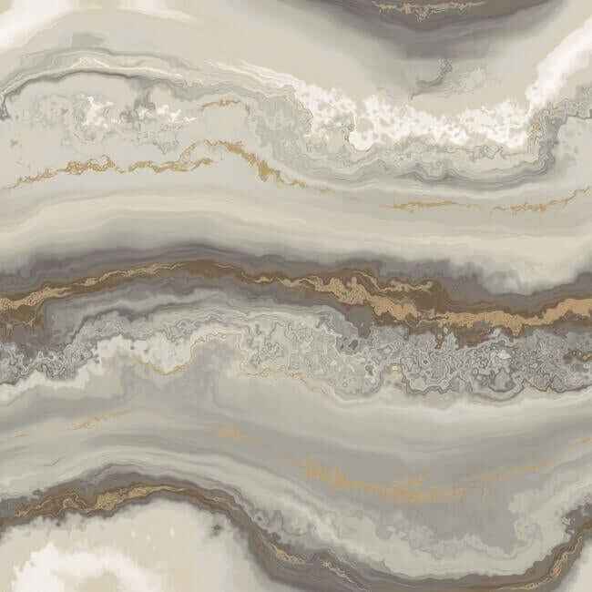 Moontide High Performance Wallpaper Pyrite - York Wallcoverings - DA3502