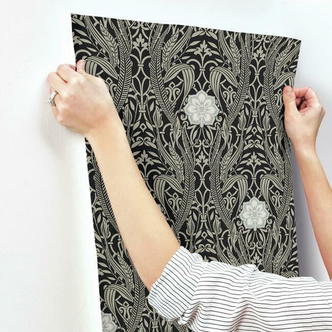 gatsby-damask-wallpaper-black-york-wallcoverings-dm4995