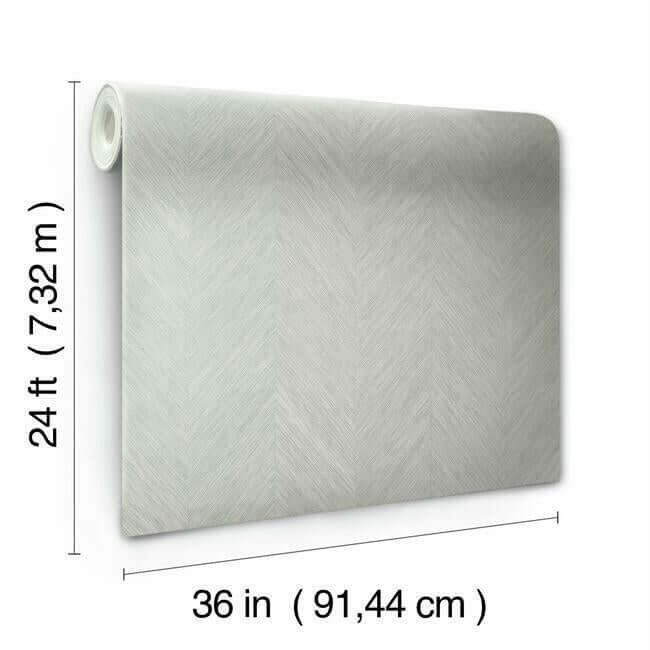 chevron-grey-metallic-wallpaper-york-wallcoverings-bo6603 - York Wallcoverings Wallpaper