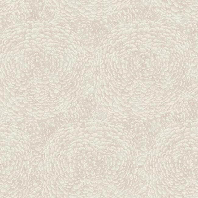 floret-pink-wallpaper-york-wallcoverings-bo6751 - York Wallcoverings Wallpaper