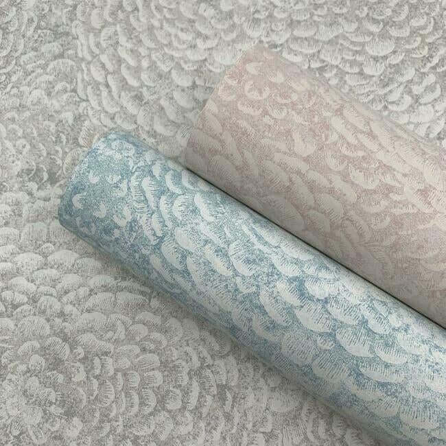 floret-pink-wallpaper-york-wallcoverings-bo6751 - York Wallcoverings Wallpaper