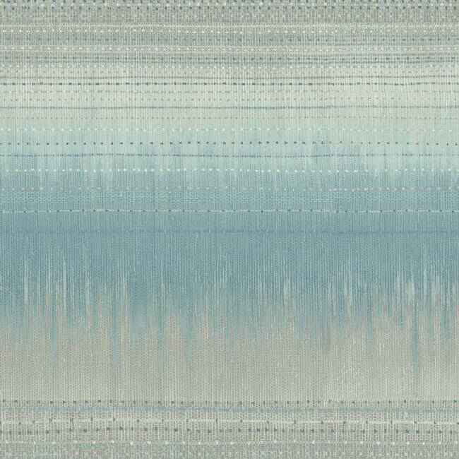Desert Textile Blue Wallpaper - York Wallcoverings - BO6625