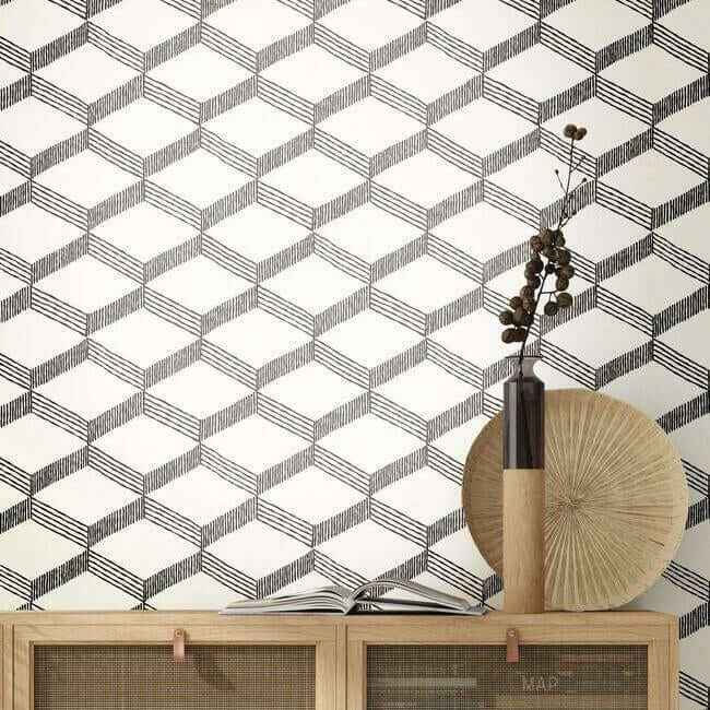 Palisades Paperweave Beige Wallpaper - York Wallcoverings - BO6721 - York Wallcoverings Wallpaper