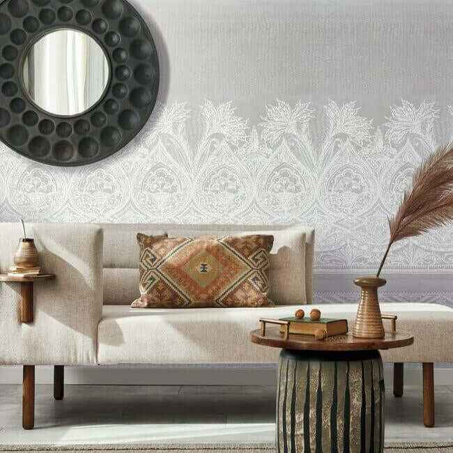 Henna Grey Wall Mural - York Wallcoverings - BO6742M - York Wallcoverings Wallpaper