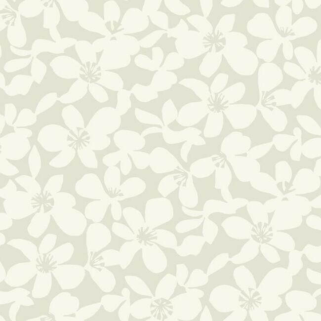 free-spirit-pearl-wallpaper-york-wallcoverings-bo6683 - York Wallcoverings Wallpaper
