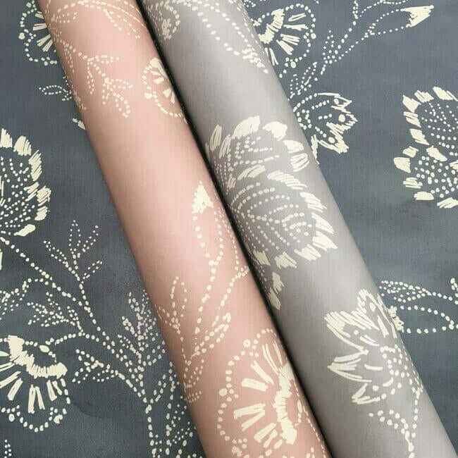 Barbier Grey Wallpaper - York Wallcoverings - CH1427 - York Wallcoverings Wallpaper