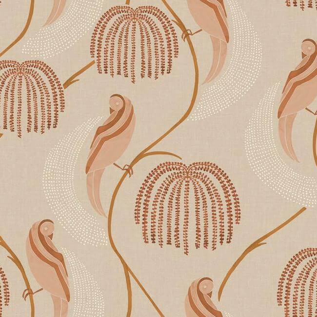 blaise-light-pink-wallpaper-york-wallcoverings-ch1436 - York Wallcoverings Wallpaper