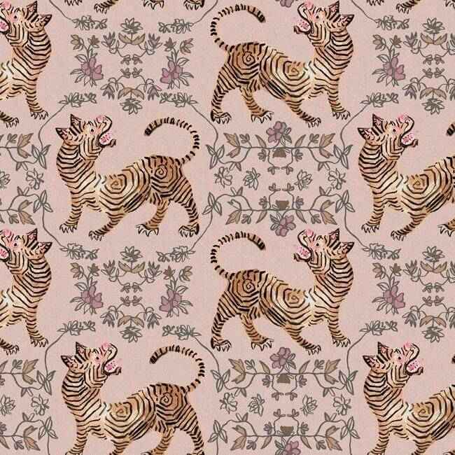 Ferrandi Light Pink Wallpaper - York Wallcoverings - CH1420 - York Wallcoverings Wallpaper