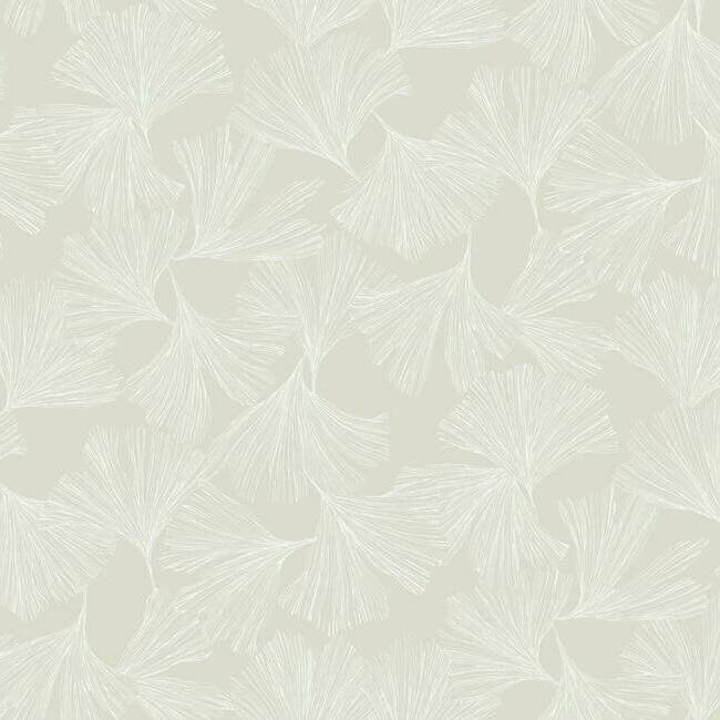 gingko-toss-cream-wallpaper-york-wallcoverings-dd3744 - York Wallcoverings Wallpaper