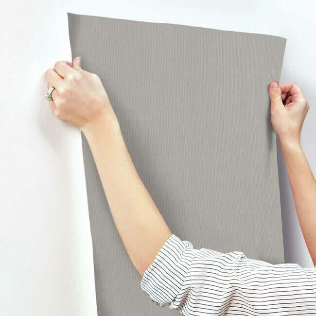 gossamer-woven-silver-grey-wallpaper-york-wallcoverings-dd3774 - York Wallcoverings Wallpaper