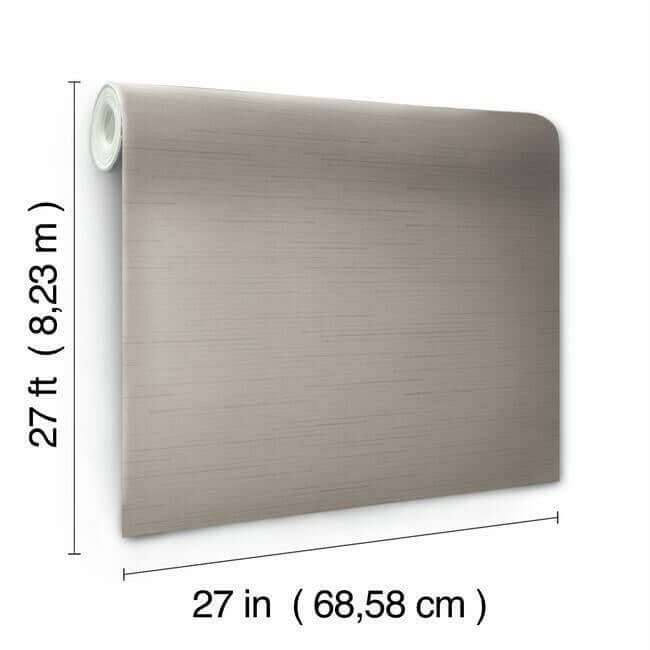ribbon-bamboo-silver-metallic-wallpaper-york-wallcoverings-dd3832 - York Wallcoverings Wallpaper