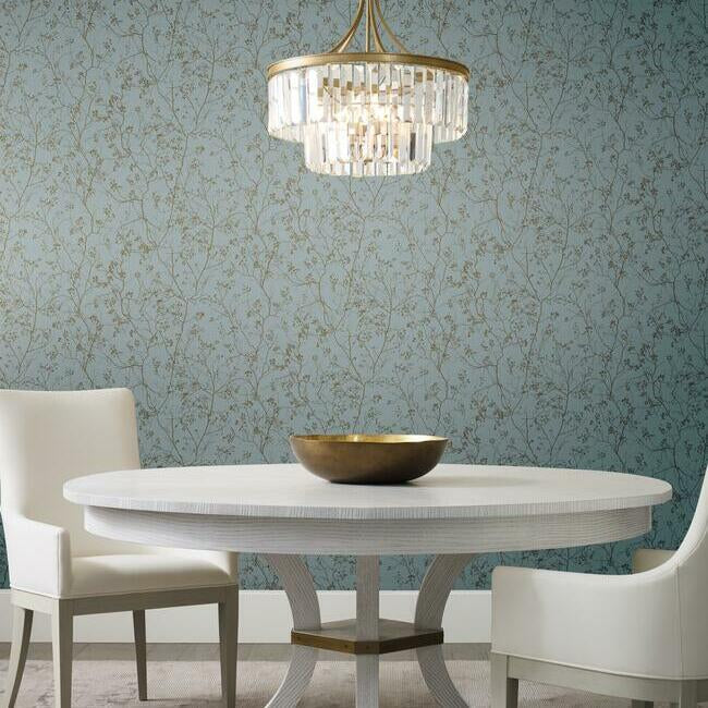 luminous-branches-wallpaper-smokey-blue-gold-york-wallcoverings-dd3813