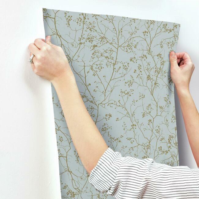 luminous-branches-wallpaper-smokey-blue-gold-york-wallcoverings-dd3813