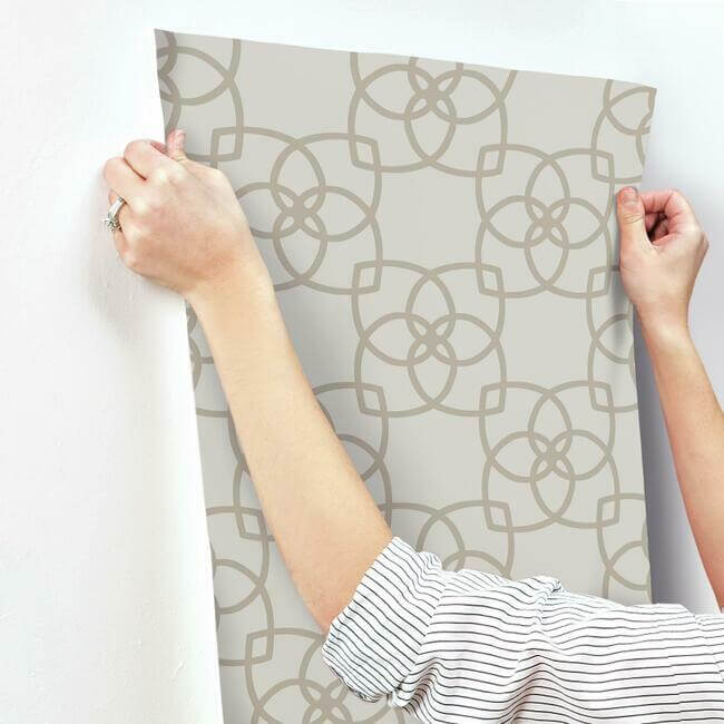 serendipity-light-grey-light-brown-wallpaper-york-wallcoverings-y6200203 - York Wallcoverings Wallpaper