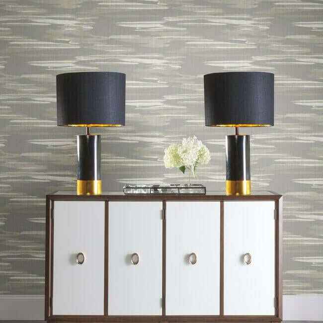 Nimbus Grey Wallpaper - York Wallcoverings - DD3821 - York Wallcoverings Wallpaper