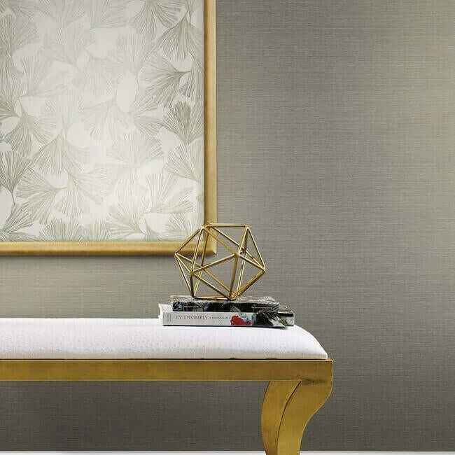 Shining Sisal Grasscloth White Wallpaper - York Wallcoverings - DD3732 - York Wallcoverings Wallpaper