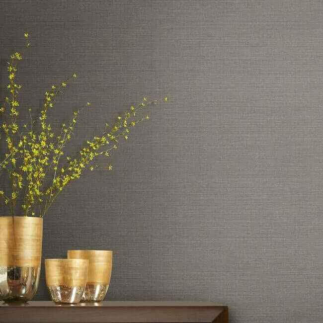 Shining Sisal Grasscloth White Wallpaper - York Wallcoverings - DD3732 - York Wallcoverings Wallpaper