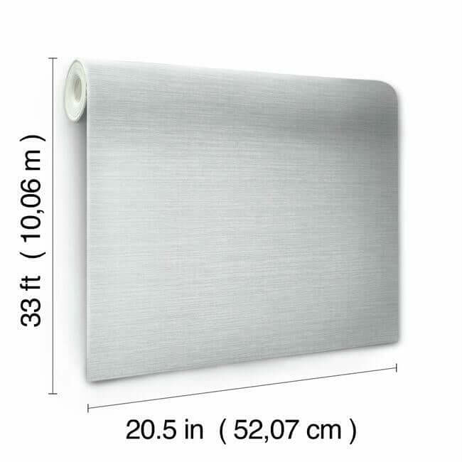 shining-sisal-wallpaper-silverwhite-york-wallcoverings-dd3731 - York Wallcoverings Wallpaper