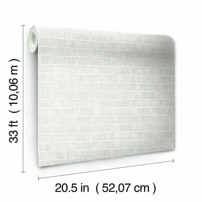horizontal-hash-marks-grey-wallpaper-york-wallcoverings-bw3811 - York Wallcoverings Wallpaper