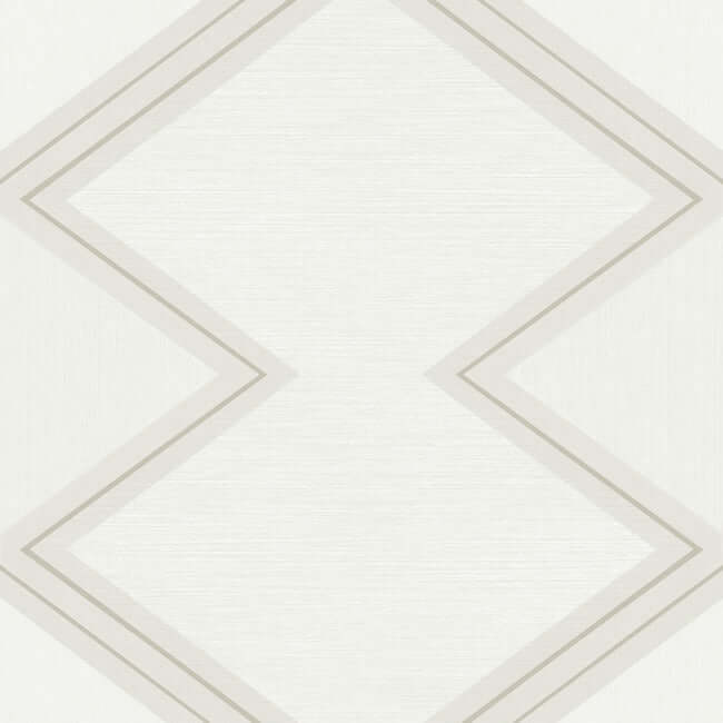 diamond-twist-white-cream-wallpaper-york-wallcoverings-bw3821 - York Wallcoverings Wallpaper