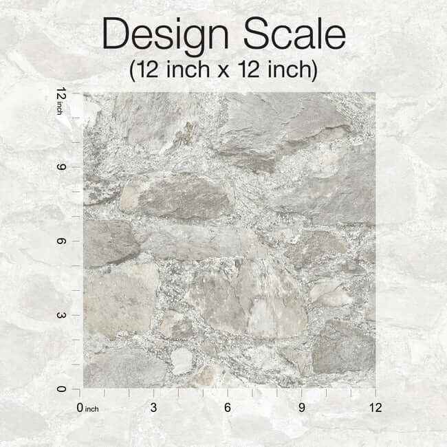 Field Stone Taupe Wallpaper - York Wallcoverings - MN1801 - York Wallcoverings Wallpaper