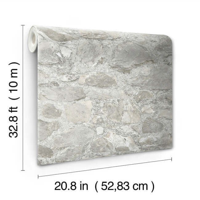 field-stone-taupe-wallpaper-york-wallcoverings-mn1801 - York Wallcoverings Wallpaper