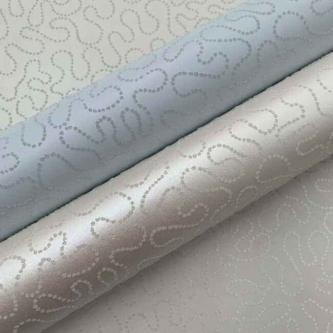 Effervesce White Wallpaper - York Wallcoverings - MN1882