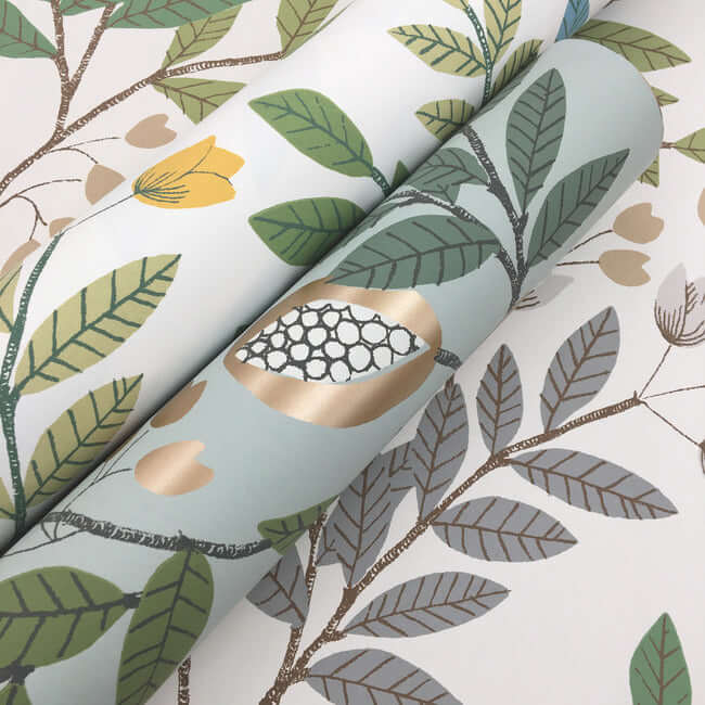 eden-retreat-beige-green-wallpaper-york-wallcoverings-mn1844 - York Wallcoverings Wallpaper