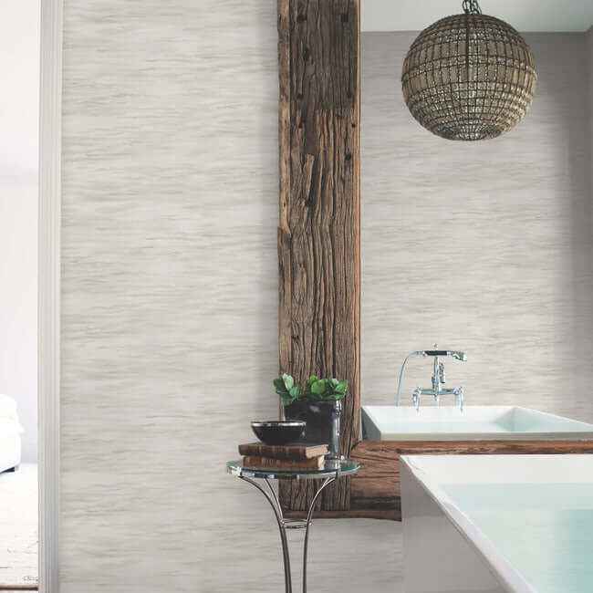 Ripples Neutral Wallpaper - York Wallcoverings - MN1861