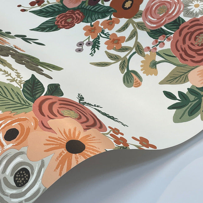 garden-party-trellis-wallpaper-burgundy-multi-york-wallcoverings-rp7312 - York Wallcoverings Wallpaper