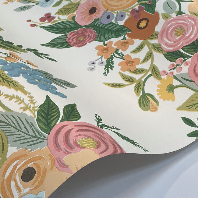 garden-party-trellis-wallpaper-pastel-multi-york-wallcoverings-rp7311 - York Wallcoverings Wallpaper