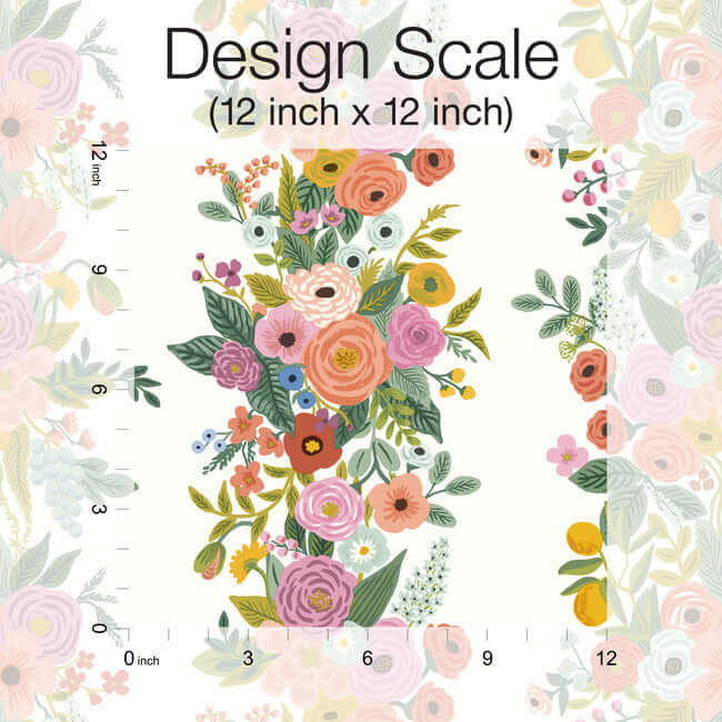 garden-party-trellis-wallpaper-rose-multi-york-wallcoverings-rp7310 - York Wallcoverings Wallpaper