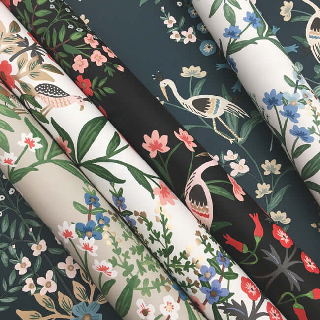 luxembourg-wallpaper-black-multi-york-wallcoverings-rp7329 - York Wallcoverings Wallpaper
