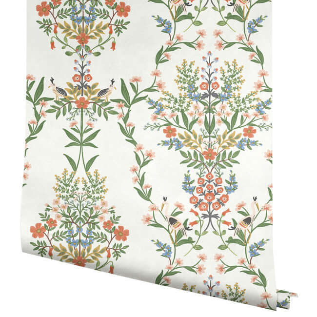 luxembourg-wallpaper-white-multi-york-wallcoverings-rp7328 - York Wallcoverings Wallpaper