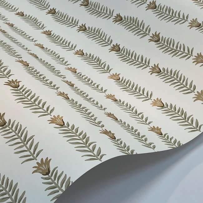 eden-wallpaper-white-metallic-gold-york-wallcoverings-rp7343 - York Wallcoverings Wallpaper