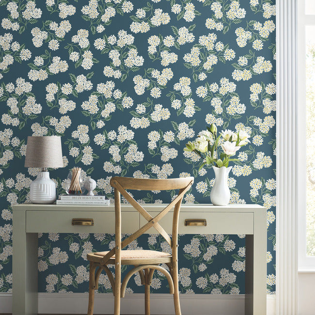 hydrangea-wallpaper-teal-york-wallcoverings-rp7395