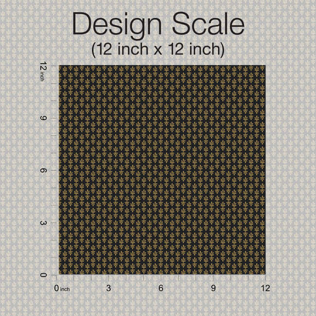 petal-wallpaper-black-metallic-gold-york-wallcoverings-rp7363 - York Wallcoverings Wallpaper