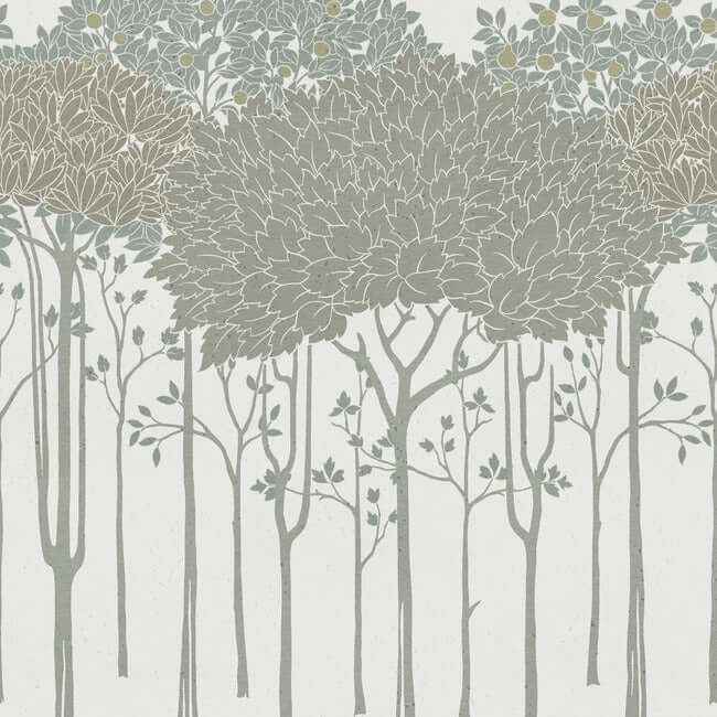 Oakwood Grove White Wallpaper - York Wallcoverings - AC9221D - York Wallcoverings Wallpaper