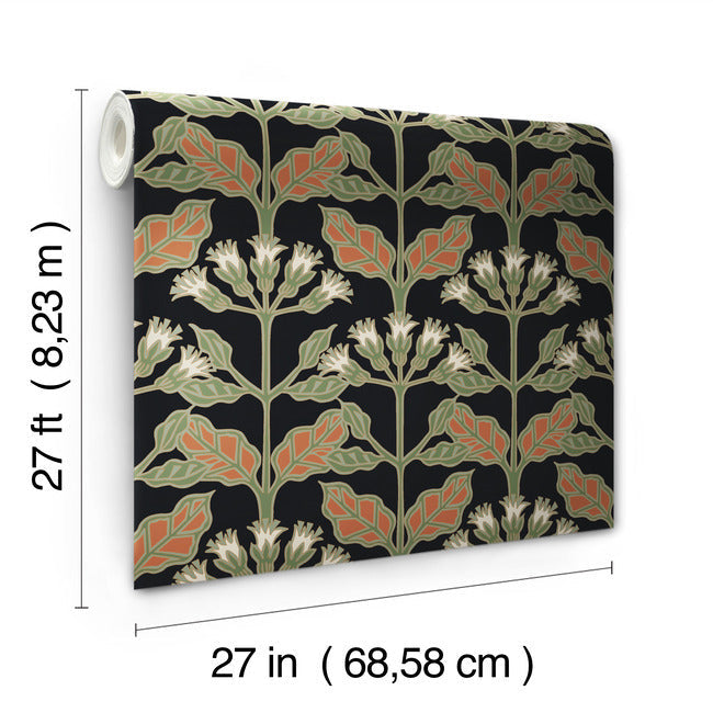 tracery-blooms-wallpaper-black-multi-york-wallcoverings-ac9113