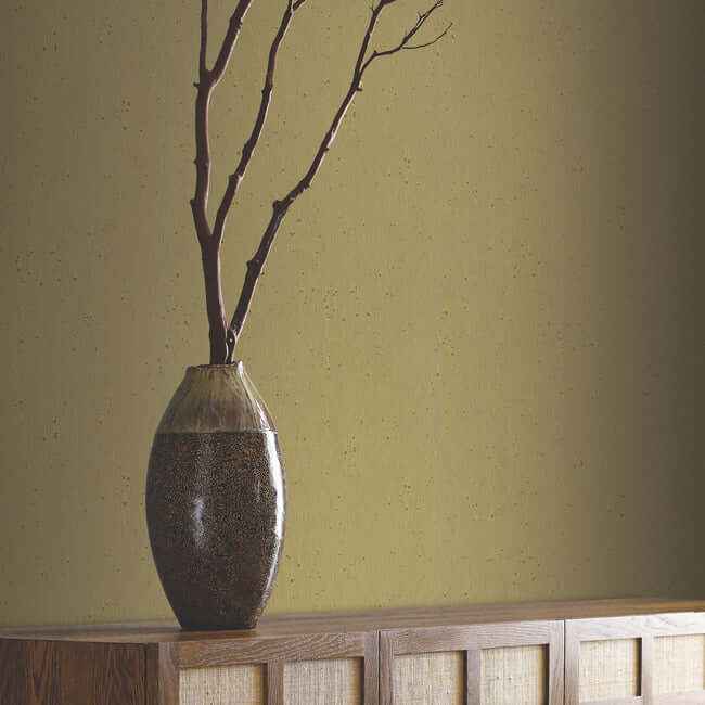 Burnished Patina Beige Metallic Wallpaper - York Wallcoverings - AC9214 - York Wallcoverings Wallpaper