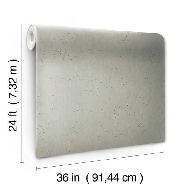 burnished-patina-silver-wallpaper-york-wallcoverings-ac9212 - York Wallcoverings Wallpaper
