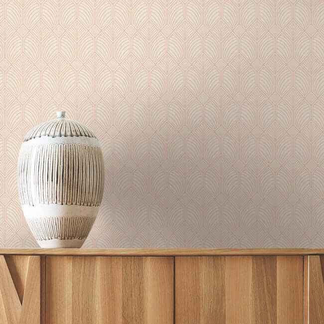 Craftsman Blush Wallpaper - York Wallcoverings - AC9186 - York Wallcoverings Wallpaper