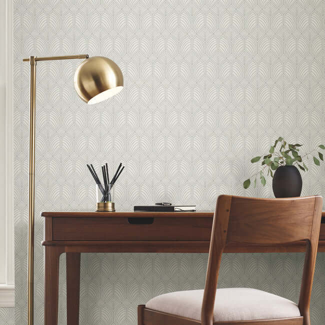 craftsman-grey-wallpaper-york-wallcoverings-ac9181 - York Wallcoverings Wallpaper
