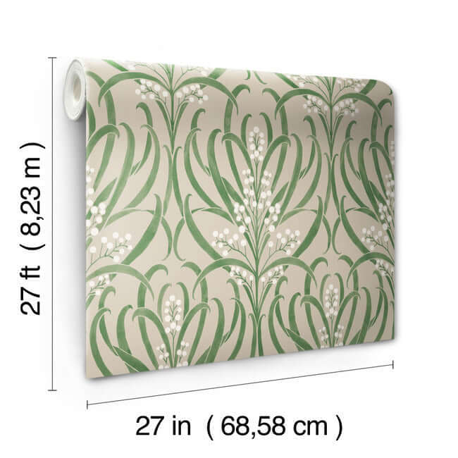 calluna-linen-metallic-wallpaper-york-wallcoverings-ac9144 - York Wallcoverings Wallpaper