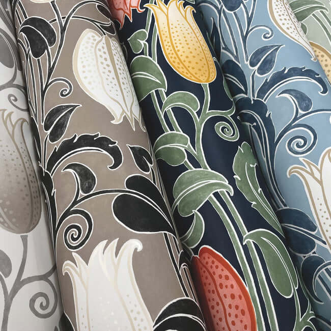 canterbury-bells-neutral-wallpaper-york-wallcoverings-ac9204 - York Wallcoverings Wallpaper