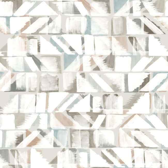 Refraction Brown & Beige Peel & Stick Wallpaper - York Wallcoverings - PSW1222RL