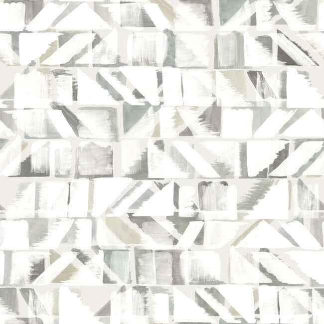Refraction Neutral Peel & Stick Wallpaper - York Wallcoverings - PSW1220RL